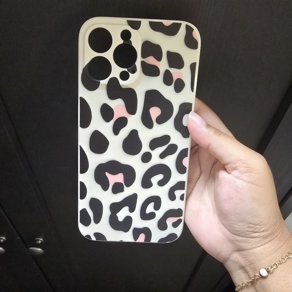 iPhone 13 Pro Max Leopard Print Phone Case